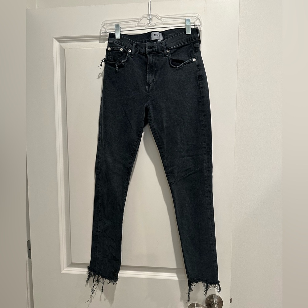 AGOLDE ✨ || straight crop jeans